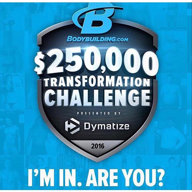 I'm in! Are you??
@bodybuildingcom @dymatize #250kchallenge #hardworkpaysoff #roadtofitness