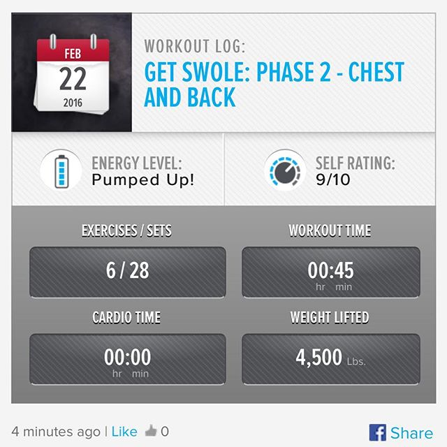 Week 7: Day 1 Workout  Done!

#250kchallenge #bodybuildingcom #dymatize #bodybuilding #fitness #lifestyle #motivation #nopainnogain #workout #inspiration #longhardroad #oldman #roadtofitness #musclemotivation #bestself #workinprogress #hardworkpaysoff #MuscleTech #comeonbalboa #gymlife #freeyourmindneo #trainharder #nevergiveup #onedayatatime #dontthinkaboutitdoit #fitforlife #fitmotivation #gohard #keepyourheadup #determination