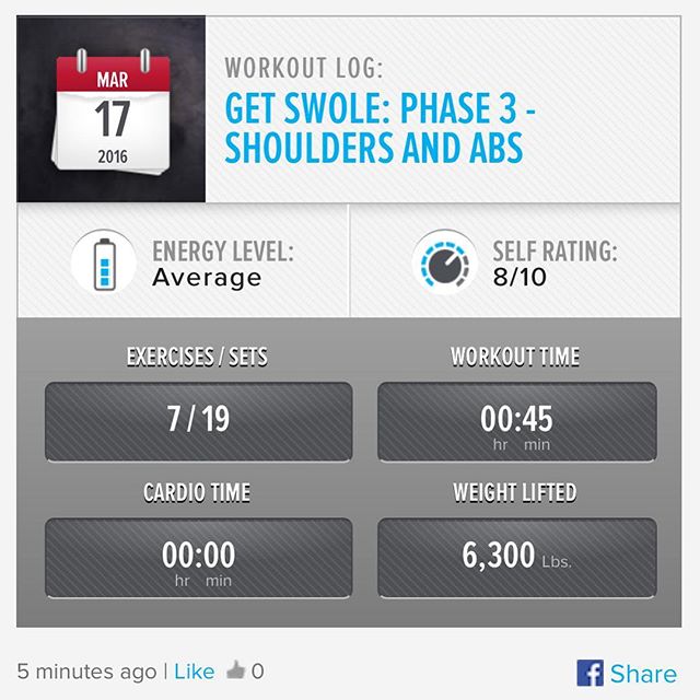 Week 10: Day 4 Workout Done!

#250kchallenge #bodybuildingcom #dymatize #bodybuilding #fitness #lifestyle #motivation #nopainnogain #workout #inspiration #longhardroad #oldman #roadtofitness #musclemotivation #bestself #workinprogress #hardworkpaysoff #MuscleTech #comeonbalboa #gymlife #freeyourmindneo #trainharder #nevergiveup #onedayatatime #dontthinkaboutitdoit #fitforlife #fitmotivation #gohard #keepyourheadup #determination