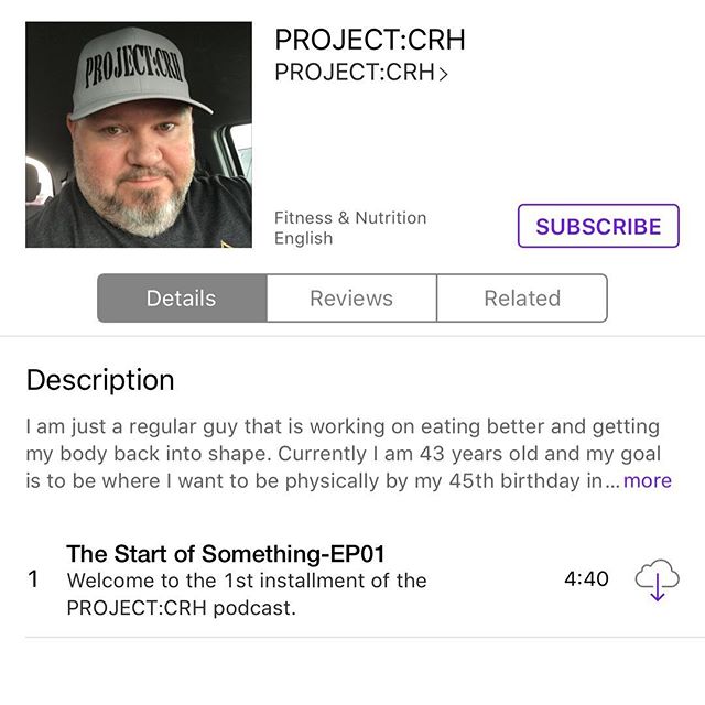 Now I can add Podcaster to my resume. Got my podcast added to the iTunes Store. Now you can search for it and subscribe. I plan to do at least one podcast a week, maybe two. I have been thinking of doing a Q & A type format, but I'm not sure. I am just going to play it by ear and see how it's goes from here.
#250kchallenge #bodybuildingcom #dymatize #bodybuilding #fitness #lifestyle #motivation #nopainnogain #workout #inspiration #longhardroad #oldman #roadtofitness #musclemotivation #bestself #workinprogress #hardworkpaysoff #MuscleTech #comeonbalboa #gymlife #freeyourmindneo #trainharder #nevergiveup #onedayatatime #dontthinkaboutitdoit #fitforlife #fitmotivation #gohard #keepyourheadup #determination
