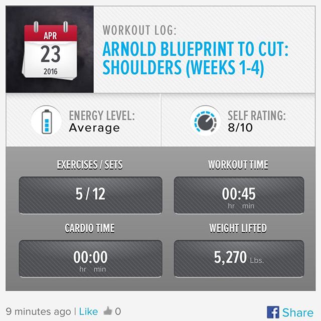 It’s Shoulder Day Saturday! Week 3 Day 6 Workout Done!