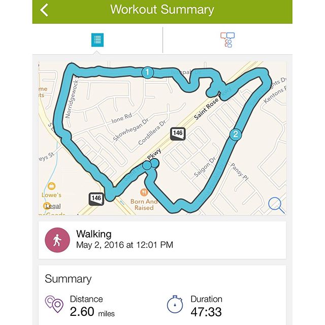 Lunchtime Cardio! Week 5 Day 1 Cardio Done!

A little faster and a little further.. Making up for slacking this weekend.