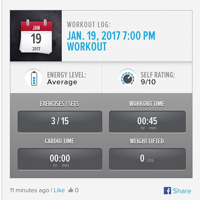 3rd Week In… 4th workout of the week. AB Day   #workinprogress 