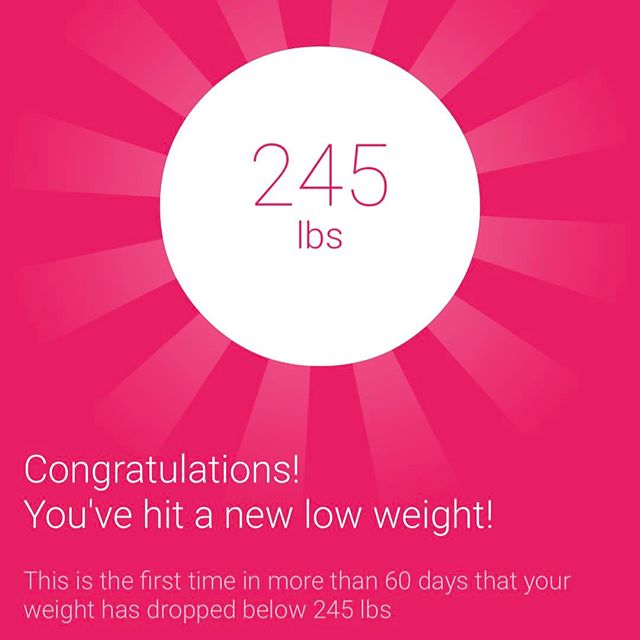 Easy like Sunday Morning!! Another day, and more weight loss

244.3lbs is my current weight!

#workinprogress 