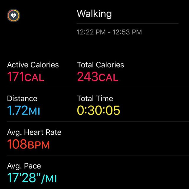 Lunchtime Walking!!! #workinprogress 