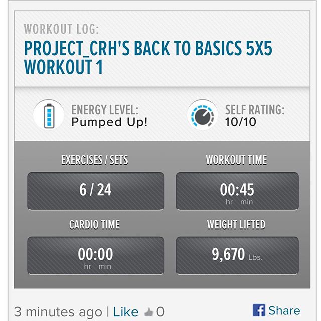 Got my 1st workout of the week knocked out tonight! 
#workinprogress  l