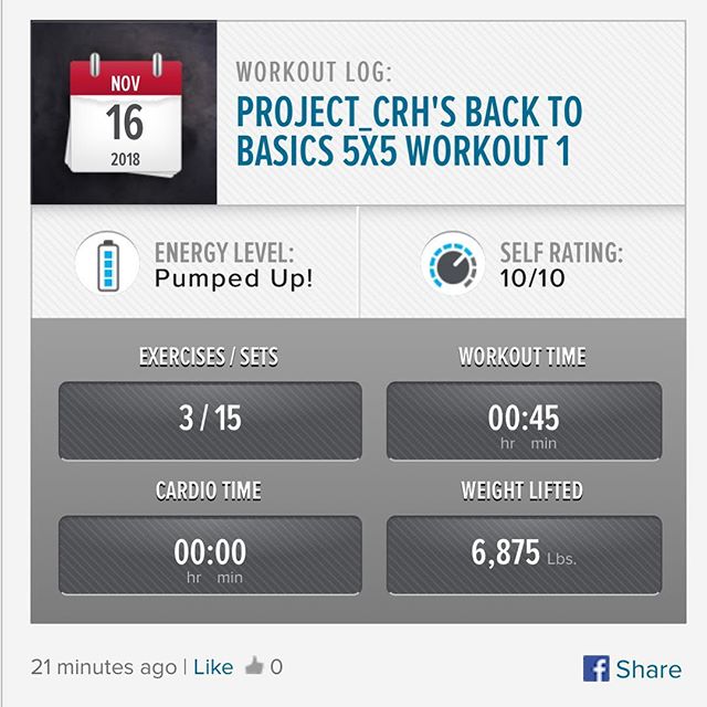 Last workout of the week is knocked out!! #workinprogress  l
