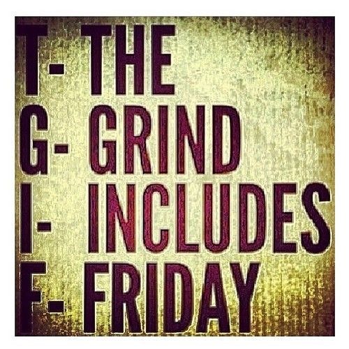Day 12: Daily Motivation (Friday)
Just because it's Friday doesn't mean you get to take it easy and slide in to the weekend. Get Up, Do Stuff!   #workinprogress 