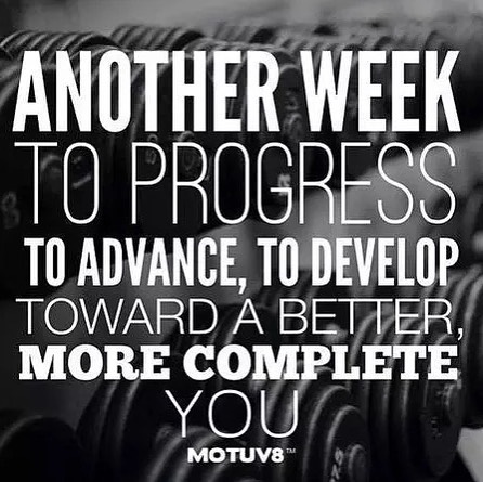 Day 08: Daily Motivation (Monday)
It's Monday, the start of a new week. Make it count! Either start a new challenge, make new goals or continue on that grind to get your goals!   #workinprogress 