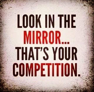 Day 17: Daily Motivation
Don't worry about what Becky or Joe bob are doing.. The only one you are competing with is yourself. Do what you can do.. Push your self harder and don't worry about others.. If you aren't getting the reps for that certain weight, just keep trying.. You will get there!!! #workinprogress 