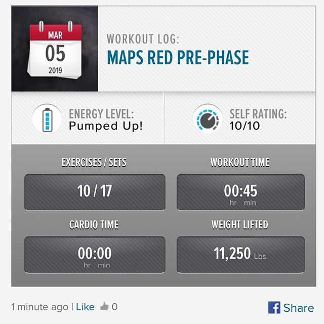 First Workout of the week is done!! #workinprogress 
