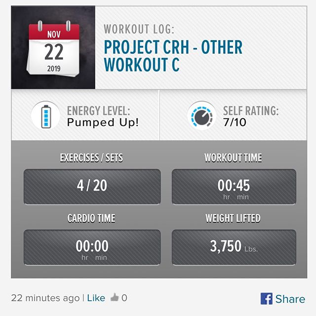 3rd workout of the week is done!
#workinprogress 