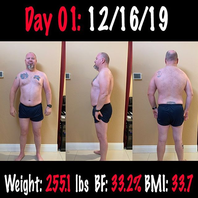 New starting point!!! Day 1 of 187. Its 187 days till my wife and I go on our anniversary cruise in June. I am really going to see how good of shape I can get into by then. Wish me luck!!!
#workinprogress 